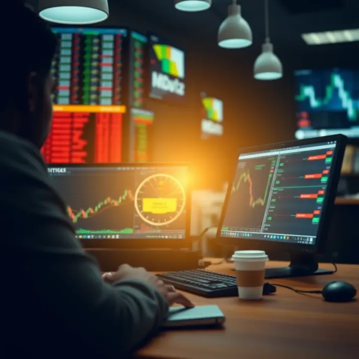 Visual representation of various tools and platforms used in binary trading for informed decisions