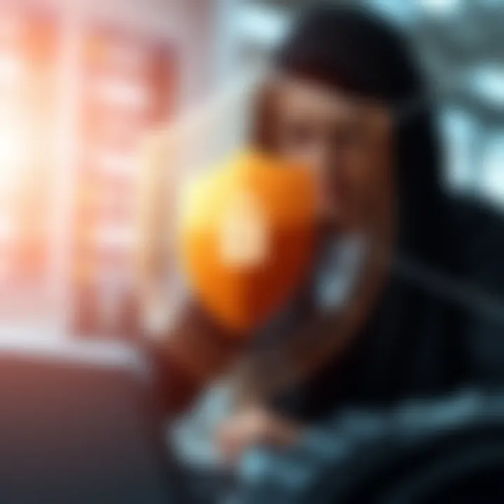 Security shield icon representing protection and regulation in online trading platforms