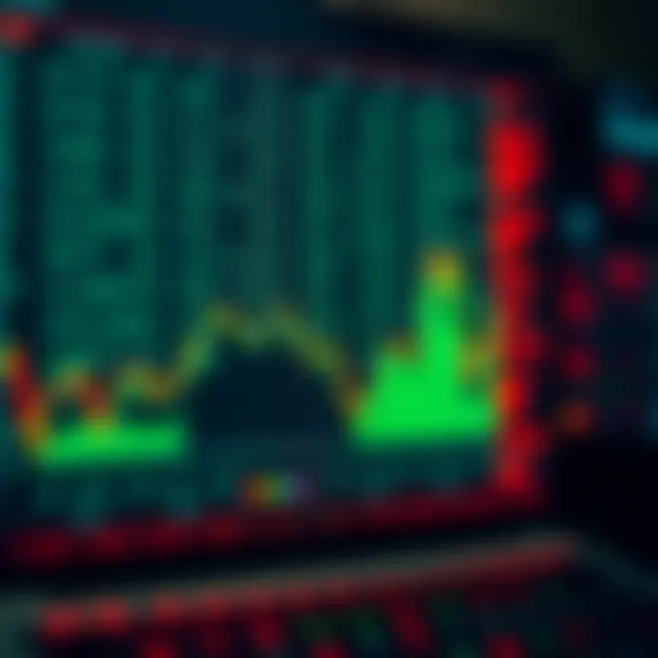 Example of binary chart usage in data visualization to represent computing states
