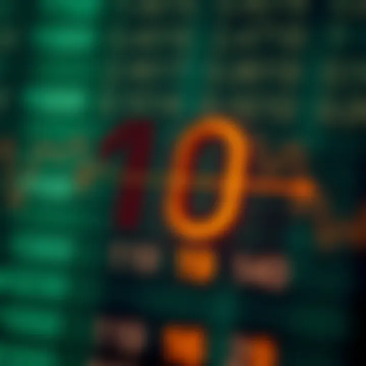 Example demonstrating the calculation of decimal value from a binary number with annotated powers of two