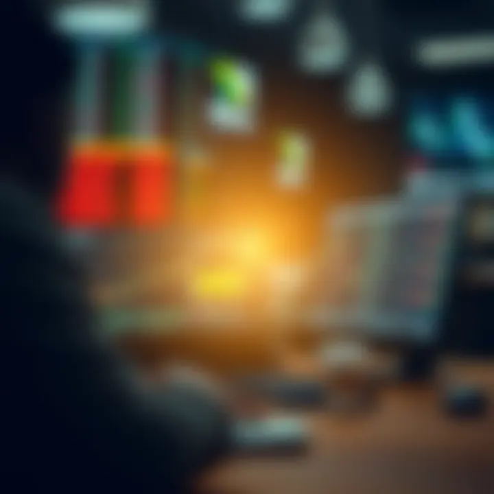 Visual representation of various tools and platforms used in binary trading for informed decisions