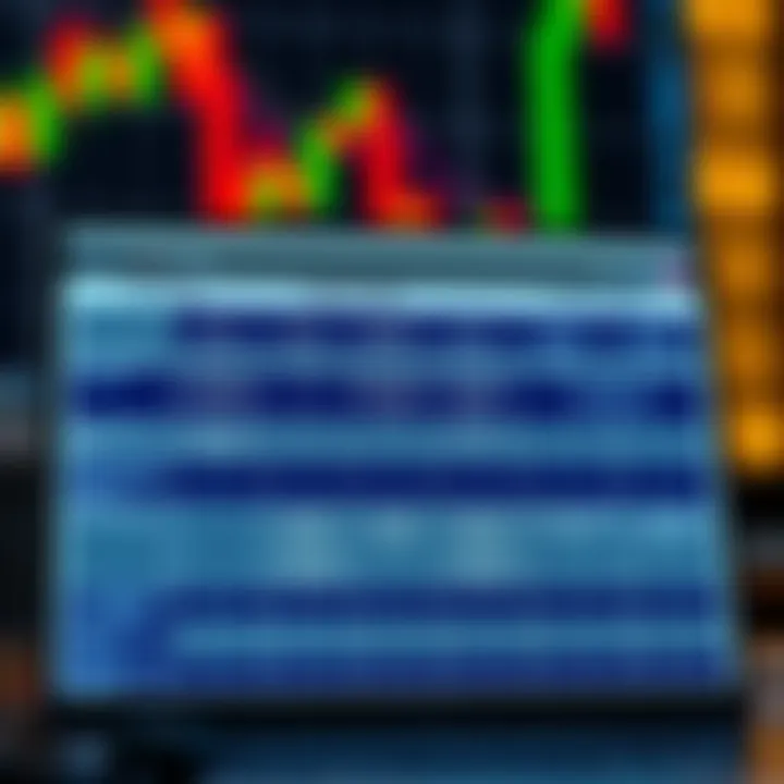 Comparison table highlighting key features and regulations of top forex brokers in Kenya