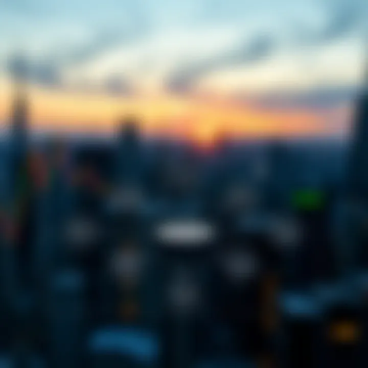 Diagram illustrating key binary trading concepts including asset selection and payout structures