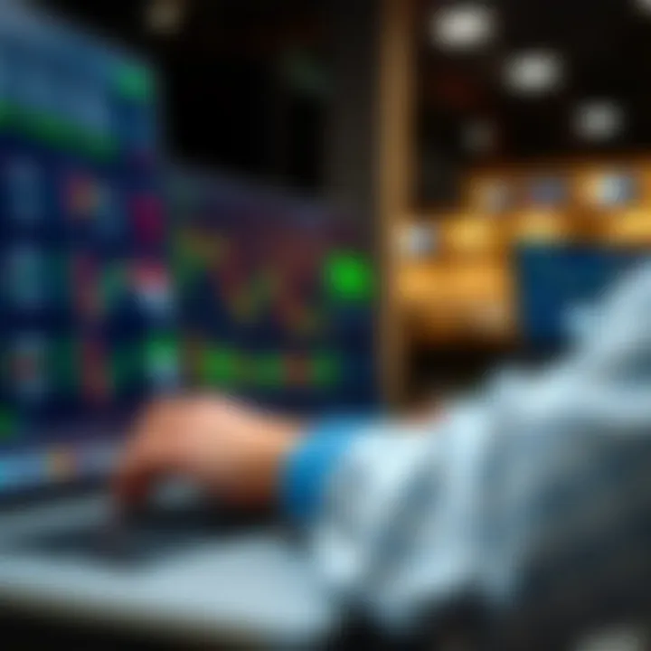 Customizable trading interface with adjustable indicators and tools tailored for binary options trading
