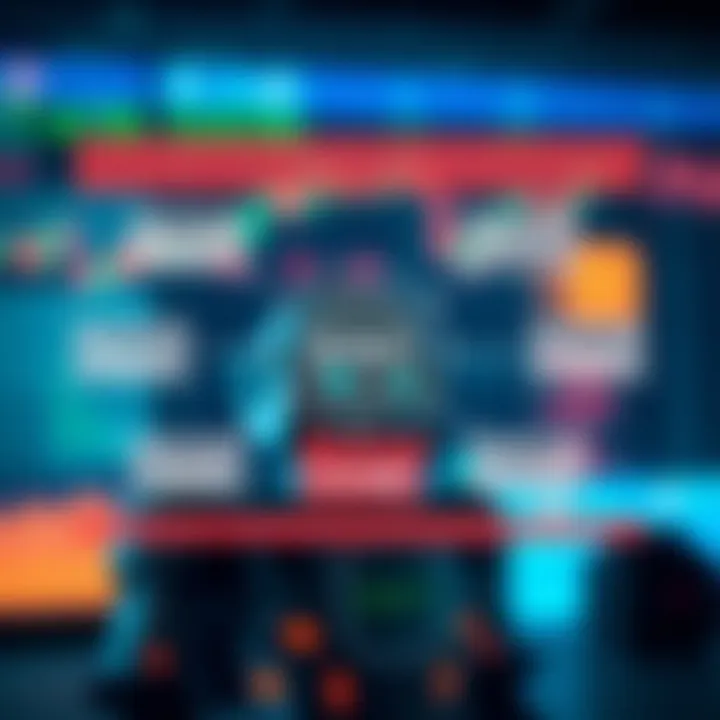 Diagram illustrating different types of binary trading bots and their functions