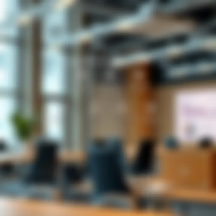 Diagram illustrating key components of enterprise risk management framework in a business setting