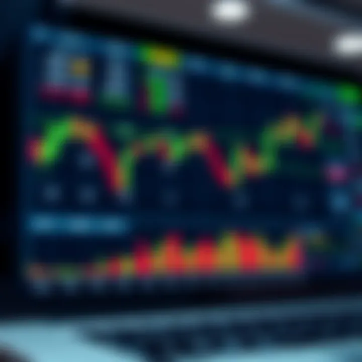 Illustration of a digital trading platform displaying currency pairs and market indicators relevant to Kenyan forex traders