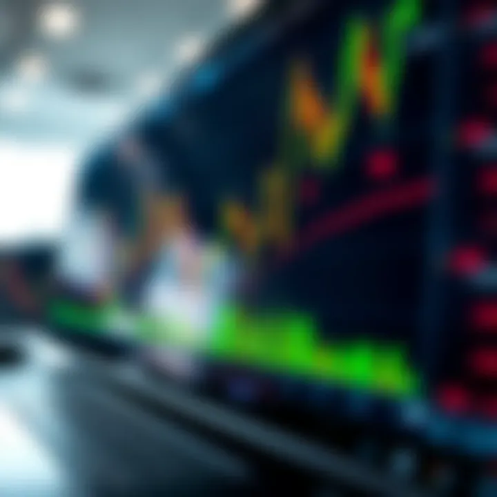 Candlestick chart displaying common forex reversal patterns