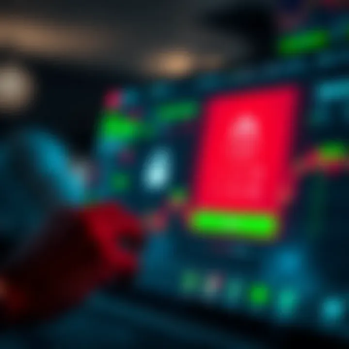 Secure login screen for a forex trading platform emphasizing data protection in Kenya