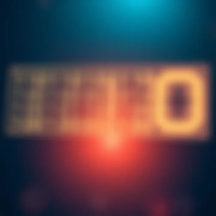 Diagram illustrating conversion from binary digits to decimal number with place values labeled