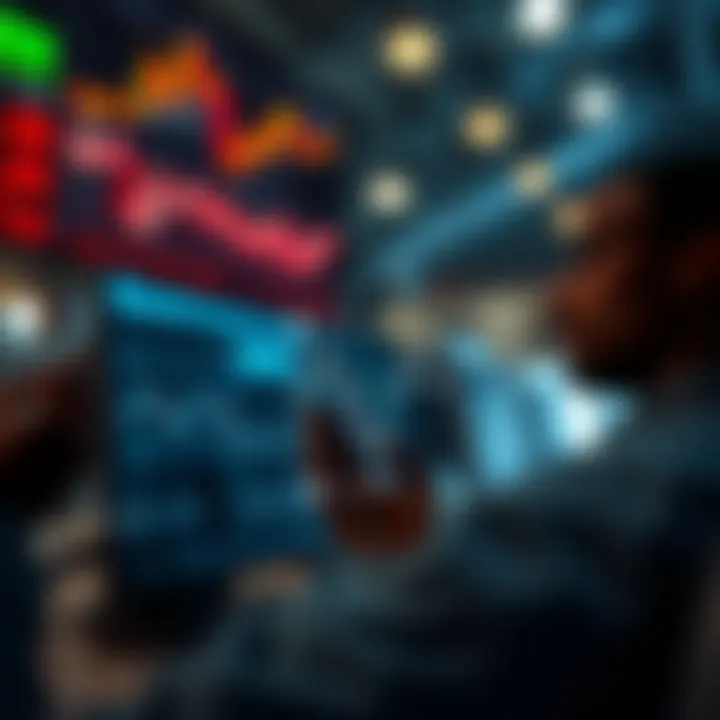 Diagram illustrating the mechanism of forex trading bots analyzing market data and executing trades automatically within the Kenyan forex market