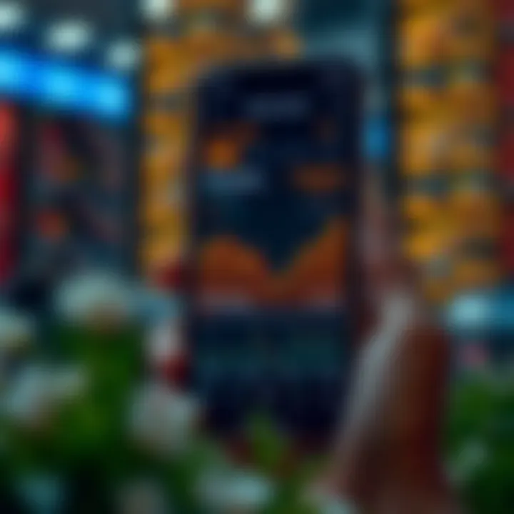 Illustration of a secure mobile trading platform highlighting regulatory compliance and data protection