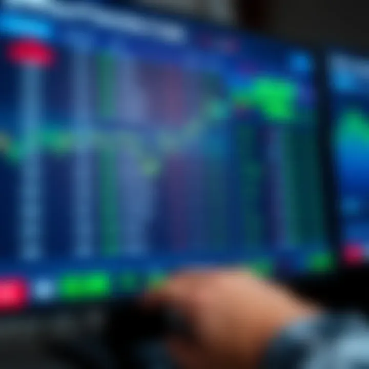 User interface showing binary options trading platform with transaction options