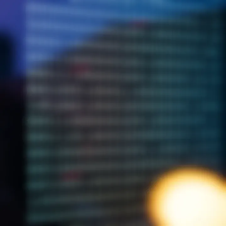 Diagram illustrating the binary code system with zeros and ones arranged in a grid format