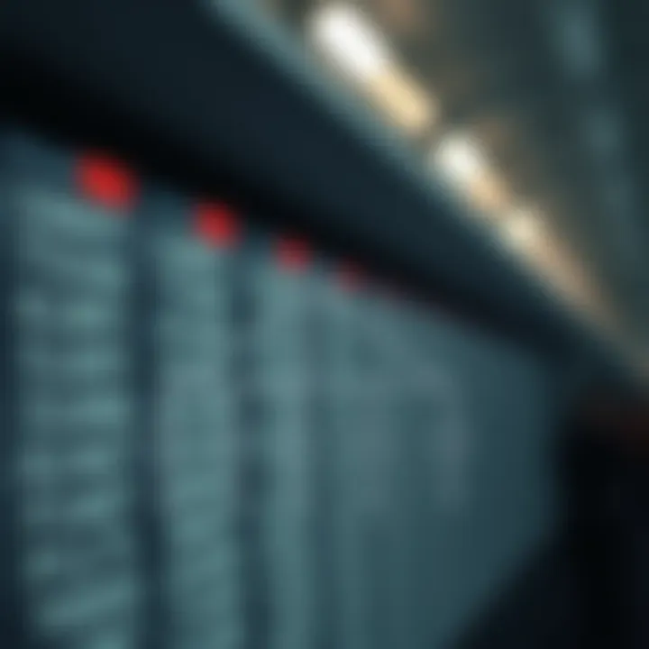 Diagram illustrating the hierarchical structure of a binary search tree with nodes and branches