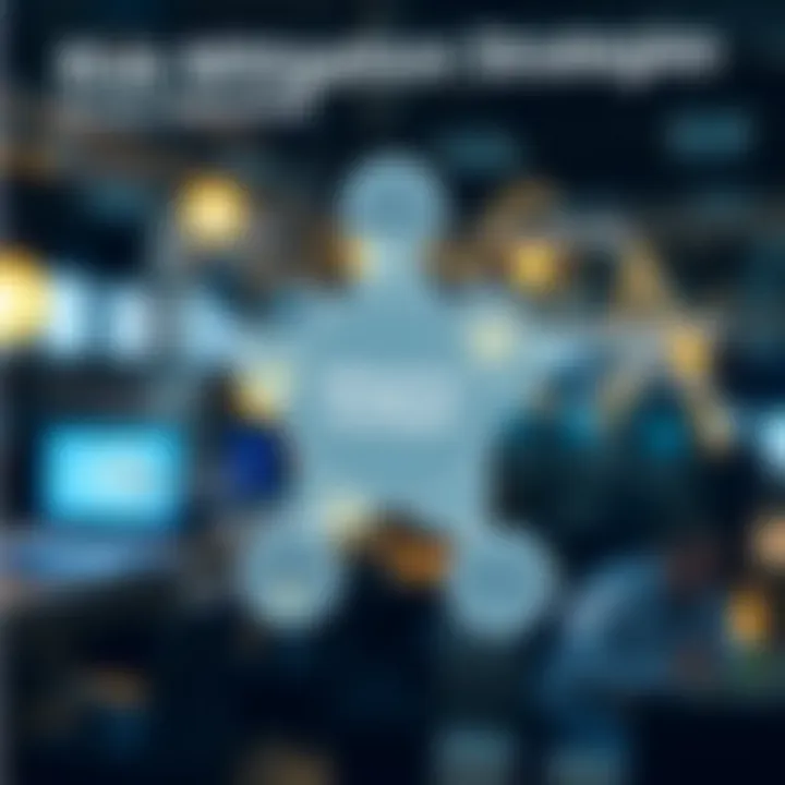 Diagram showing various strategies for mitigating risks across multiple industry sectors