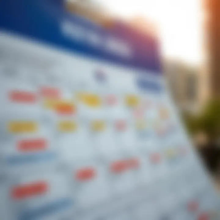 Calendar highlighting key economic events relevant to Kenyan investors