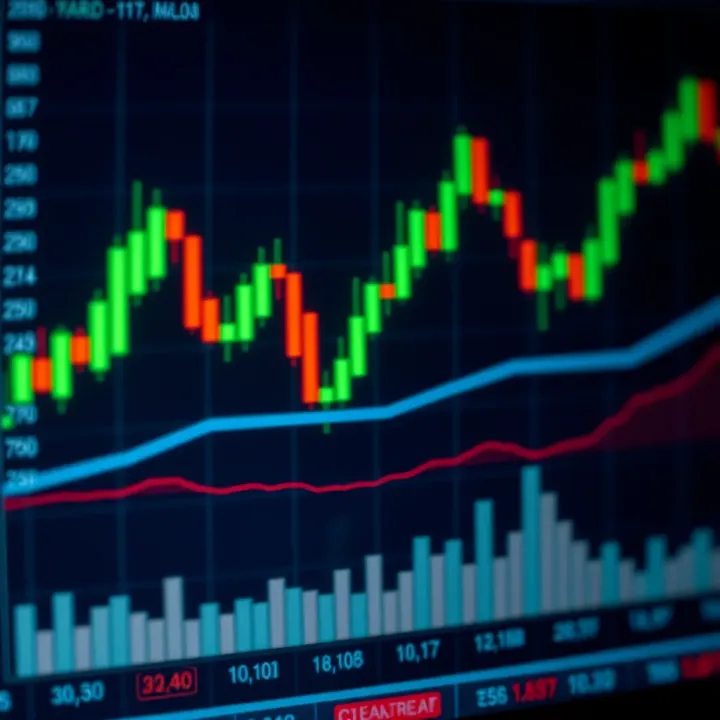 Illustration of common bullish and bearish candlestick patterns used in trading charts