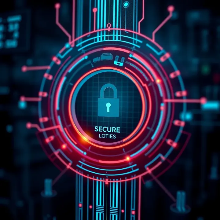 Secure digital lock symbolizing strong protection measures on crypto platforms