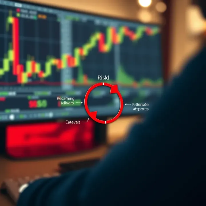 Diagram illustrating risk management techniques in forex trading