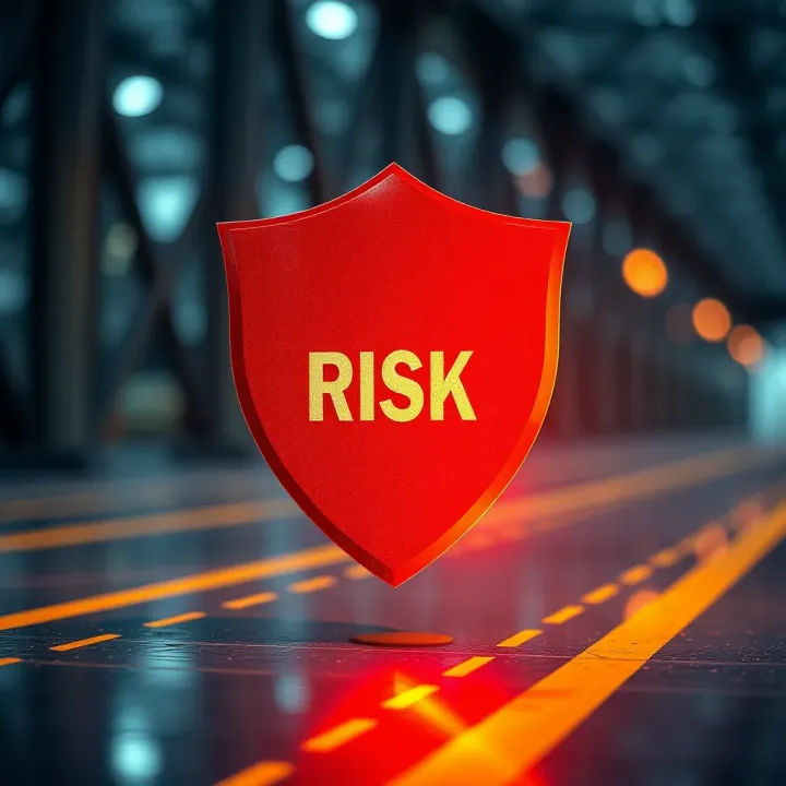 Protective shield symbolizing safeguarding operations from potential threats