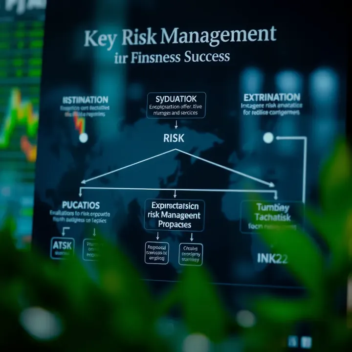 Flowchart illustrating the sequence of risk identification, evaluation, and mitigation in a business environment