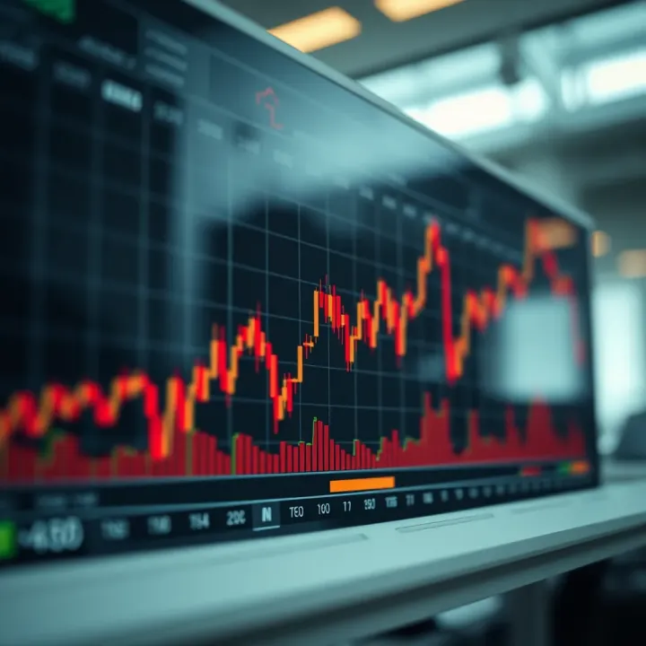 Identifying Continuation Patterns in Forex Market Trends Line chart illustrating continuation patterns in forex trading