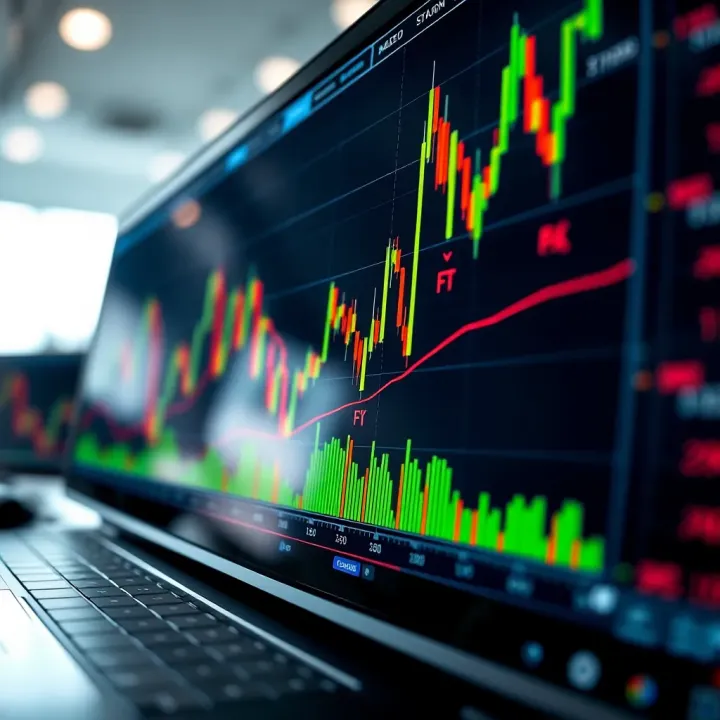 Candlestick chart displaying common forex reversal patterns
