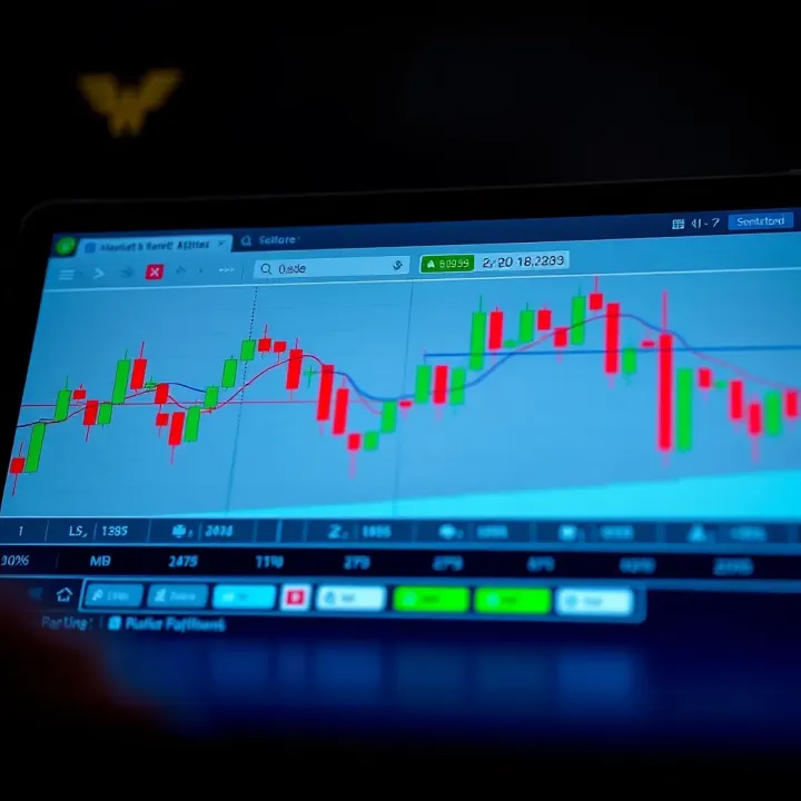 Diagram depicting the interpretation of bullish and bearish signals from forex chart formations
