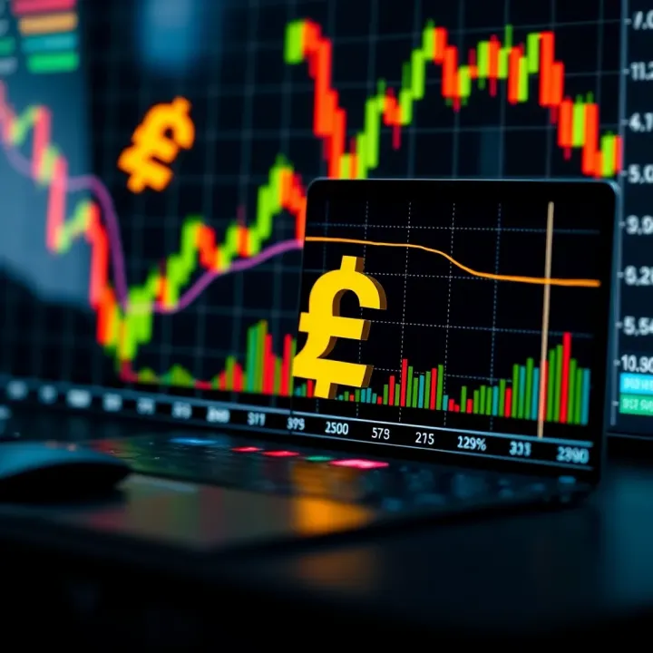 Risk Management Techniques in Forex Trading Visual representation of risk management techniques using charts and graphs with forex currency symbols