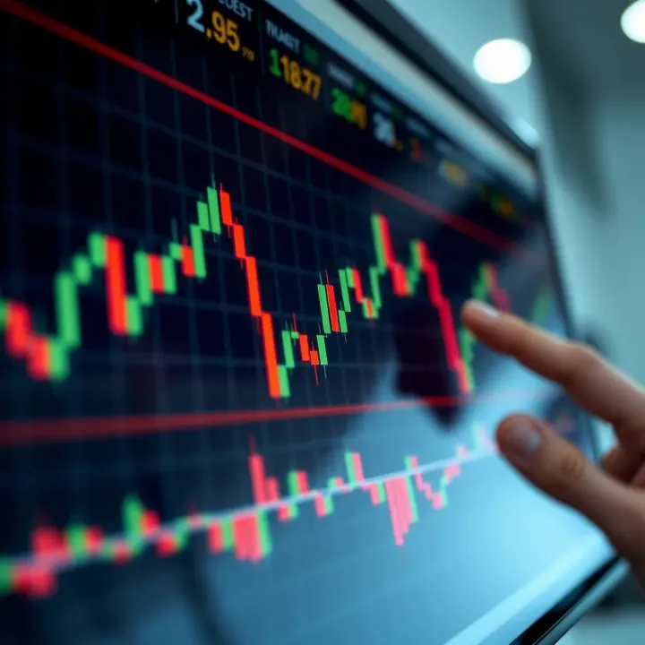 Identifying Breakout and Reversal Points in Trading Charts Graph depicting breakout and reversal points in stock market charts highlighting strategic decision-making in trading