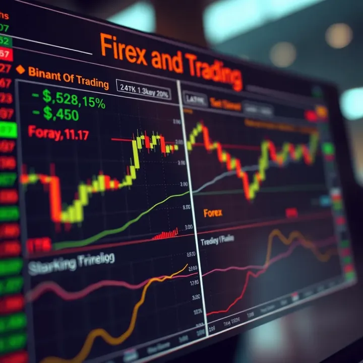Comparison chart illustrating the key differences between binary options and forex trading