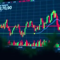 Common Trading Chart Patterns Explained Chart illustrating common trading patterns such as head and shoulders and double top in a stock market graph